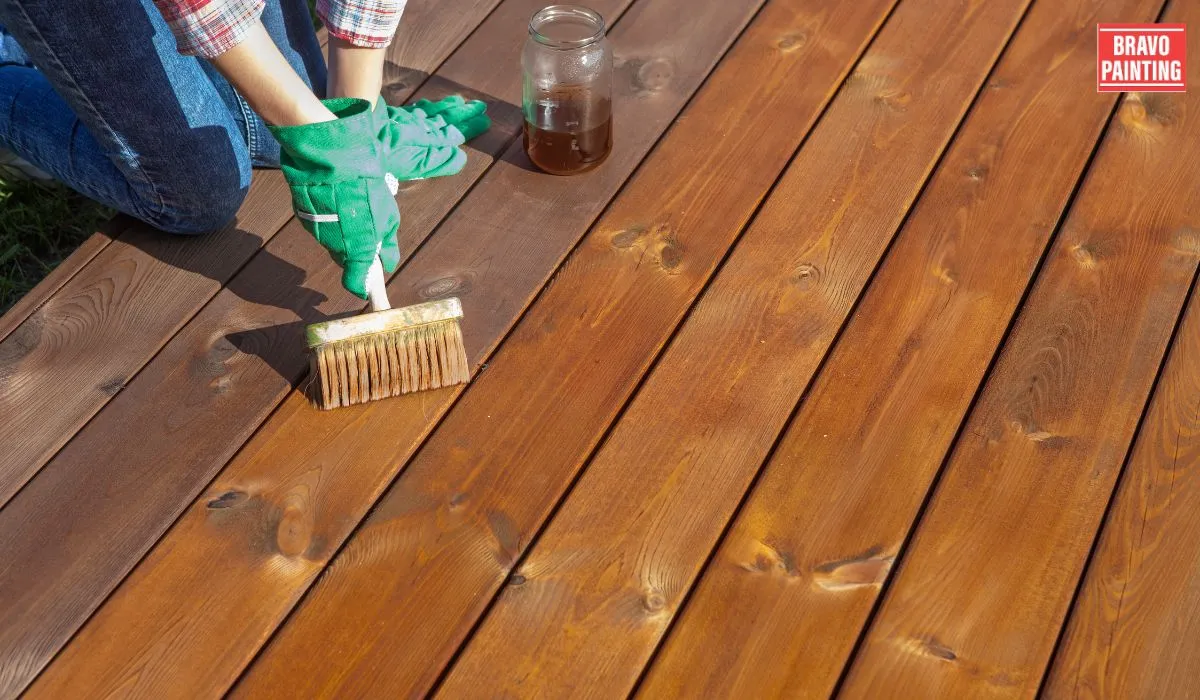 Professional Deck Staining